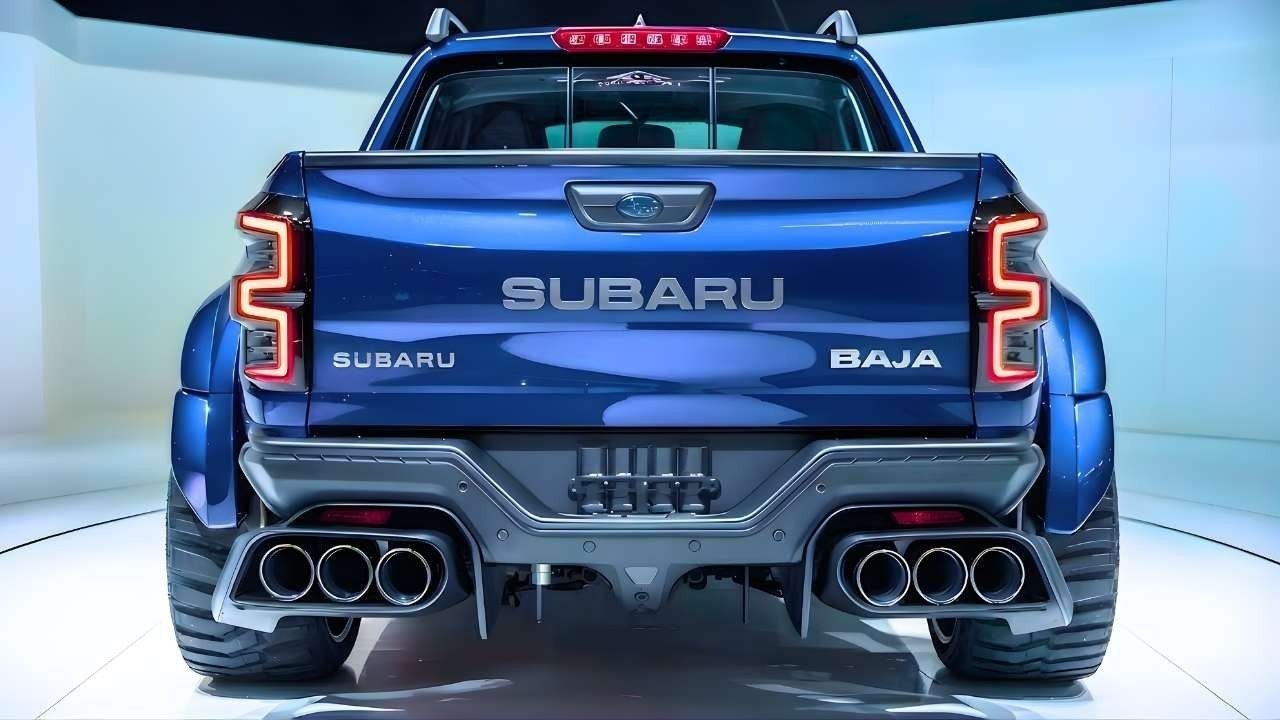 2026 Subaru Baja Returns as a 300-HP Adventure Truck With AWD Capability and Modern Tech